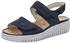 Waldläufer Damen Sandale blau