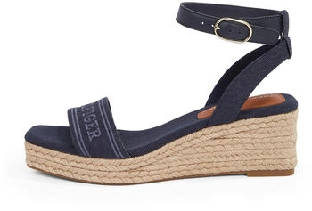 Tommy Hilfiger ESPAD MID WEDGE Keilsandalette verstellbare Schnalle Tommy Hilfiger ESPAD MID WEDGE Keilsandalette verstellbare Schnalle
