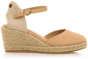 Mustang Mtng Austen-Keilsandalen beige 52194