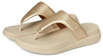 FitWear F-Mode Go Adjustable Flatform Toe-Post Sandale platin
