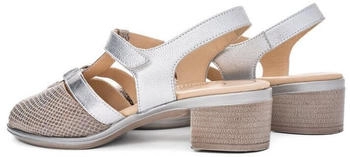 Ara LUGANO Sandalette Glitzersandale Kitten Heel Blockabsatz