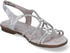 Rieker Sandale hellbeige silber perlweiß
