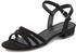 Lascana Sommerschuh Sandalette geflochtenen Riemchen VEGAN schwarz