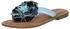 Lazamani Zehentrenner marine blue denim hellblau