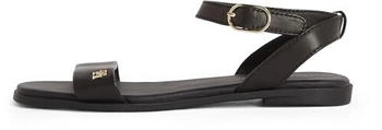 Tommy Hilfiger Sandalen Ankle Strap schwarz
