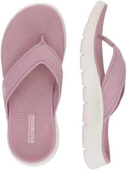 Skechers Go Walk Flex Sandal Holly Zehentrenner lila schwarz