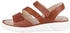 Ganter Komfort Sandalen Halina cognac 31373630313035