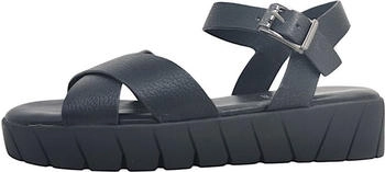 s.Oliver Damenschuhe Sandalen Hoch Sandalette schwarz freizeit