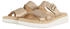 Tom Tailor Sandalen im Metallic-Look gold