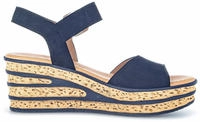 Gabor Keilsandalette, Sommerschuh, Sandale, Keilabsatz, mit auff&auml;llliger