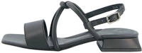 Paul Green Sandalette 6160-007, Glattleder, Schwarz, Damen EU 6/39