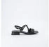 Paul Green Sandalette 6160-007 Glattleder schwarz