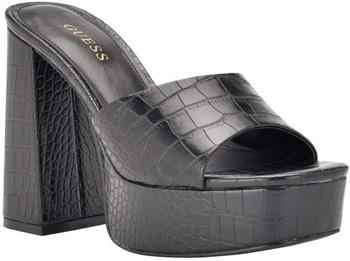 Guess Jadah Sandale Absatz schwarz