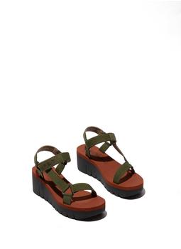 Fly London YEFA726FLY Sandal army ziegelrot