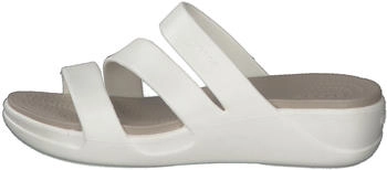 Crocs Monterey Strappy Wedge (206304) oyster