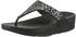 FitWear Lulu Maxi-Crystal Toe-Post Sandal schwarz