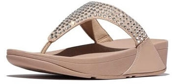 FitWear Lulu Maxi-Crystal Toe-Post Sandal classic beige