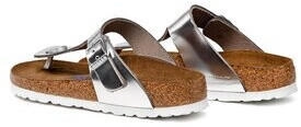 Birkenstock Gizeh SFB metallic silber