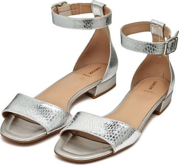 Geox New ERAKLIA 15 B Slide Sandal silber