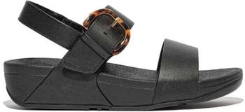 FitWear Lulu Resin Buckle Back Strap Sandals schwarz