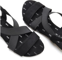 Vivance Sandalette "Sommerschuh, offener Schuh, Sandale," mit elastischen Riemchen