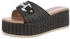 Ital Design Braided Mules with Rhinestones (1769) schwarz
