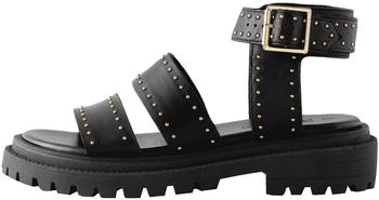 Next Fashion Strap Sandal gold/schwarz