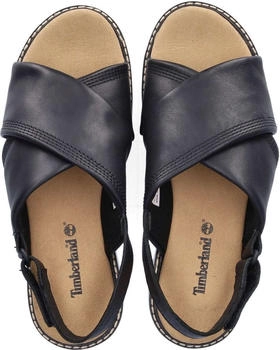 Timberland Safari Dawn Riemchensandale black full grain