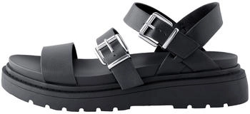 Next Fashion Sandal with distinctive buckle schwarz