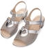 Ara Sandal taupe/silber