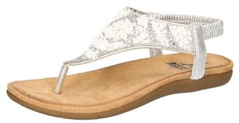 2Go Shoe Toe Post Sandal silber