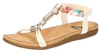 2Go Shoe Toe Post Sandal weiß