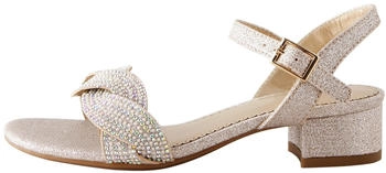 Next Fashion Sandal hellblau/gold/helllila/perlweiß