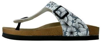 DOGO Lila Flip Flops No More Drama blau