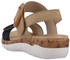 Remonte Dorndorf Women's Sandal beige/schwarz