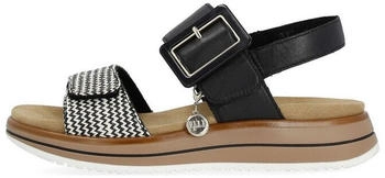 Remonte Dorndorf Sandal schwarz-crema/schwarz