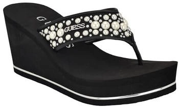 Guess Silus Wedge Sandal schwarz 001