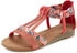 Lascana Summer shoe, sandal with decoration and small wedge heel in festival look VEGAN rot