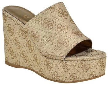 Guess Yenise Wedge Sandal (gwYENISE) gold