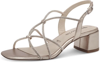 Tamaris Sandals Vegan light gold