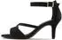 Lascana Sandal High Heel Sandal Strappy Sandal Summer Shoe with Straps VEGAN schwarz