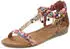 Lascana Summer Shoe rosa/camelfarben