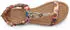 Lascana Summer Shoe rosa/camelfarben