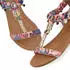 Lascana Summer Shoe rosa/camelfarben