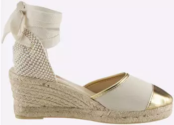 Heine Wedge Sandal (78754905) beige-platinfarben