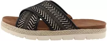 Tom Tailor Slide Sandals (7490030012) schwarz/beige