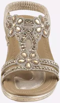 Andrea Conti Sandal (49878444) goldfarben