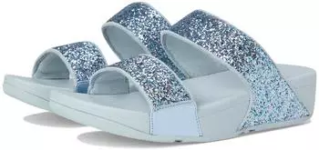 FitWear Lulu Glitter Toe-Thongs quiet blue