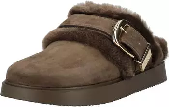Steve Madden Suede Slippers braun