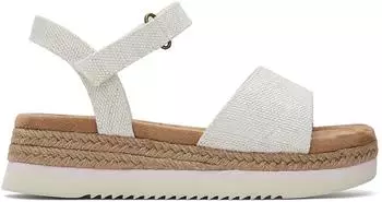 TOMS Shoes Wedge Sandals natürliche garnfarbe